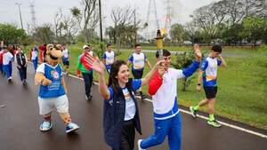Caacupé recibe la Carrera de la Antorcha