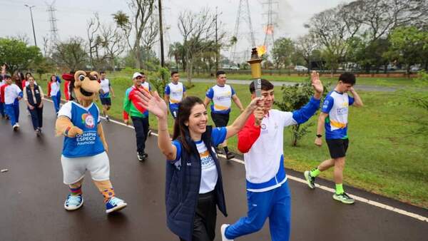 Caacupé recibe la Carrera de la Antorcha