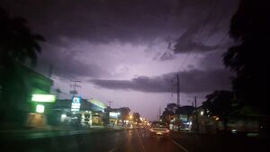 Meteorología anuncia lluvias dispersas en la noche de este martes
