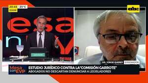 Estudio jurídico contra comisión “garrote”: “la comparecencia es obligatoria”, según exsenador - Mesa de Periodistas - ABC Color