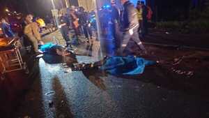 Identifican a uno de los motociclistas fallecidos en control de la Caminera
