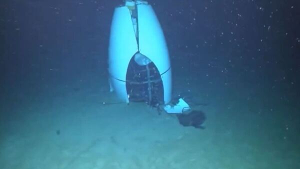 "Todo bien por aquí", dijo el sumergible Titán antes de implosionar de camino al Titanic