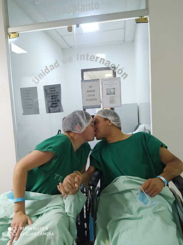 ¡Todo por amor! mujer salva la vida a su esposo al donarle un riñón - trece