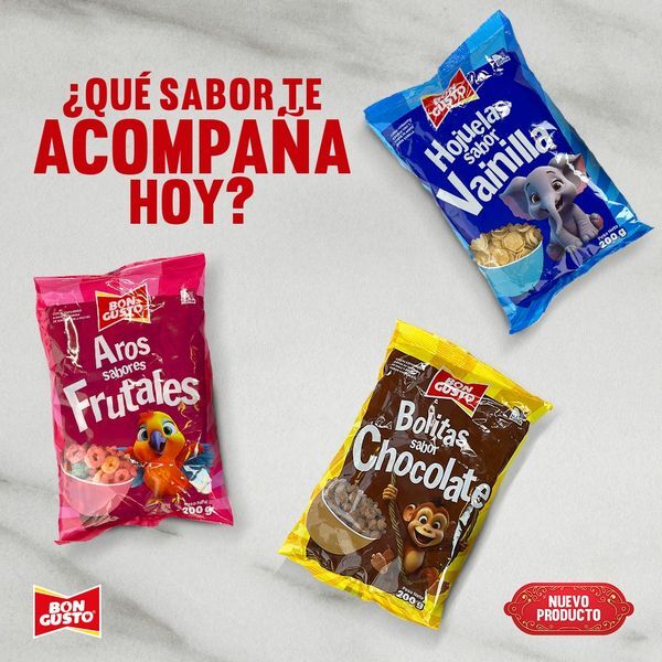 Bon Gusto se expande a la línea de cereales