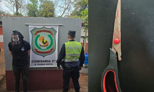 A tijerazos un hombre atacó a su chuli