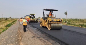 Obra del Corredor Norte registra avance de más del 70%, en beneficio de comunidades de San Pedro y Concepción - .::Agencia IP::.