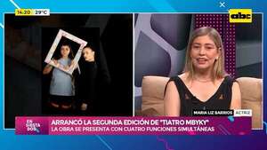 Arrancó la segunda edición de “TIAtro Mbyky”: la obra se presenta con cuatro funciones simultáneas - Ensiestados - ABC Color