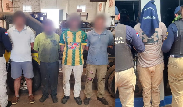 Tras allanamientos simultáneos detienen a presuntos implicados en atraco - Noticiero Paraguay