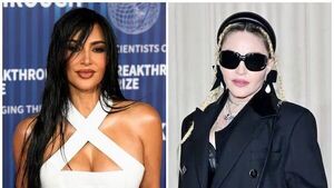 Kim Kardashian recogía el popó de los perros de Madonna
