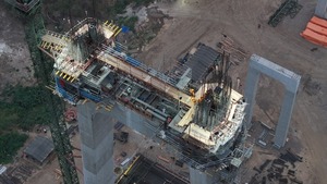 Puente de la Bioceánica se aproxima al 60% de ejecución