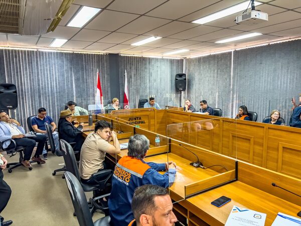 Caso bomberos de Reducto: en reunión con concejales piden "garantía documental" y "edilicia" - San Lorenzo Hoy