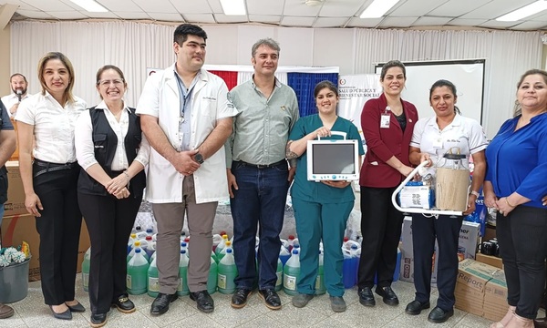 Consejo Local de Salud entrega equipos e insumos al Hospital de Coronel Oviedo - OviedoPress