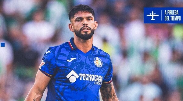 Versus / Omar Alderete reapareció en Getafe tras su lesión ante Brasil