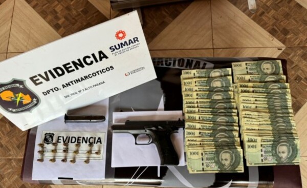 Antinarcóticos allanó vivienda en Minga Guazú