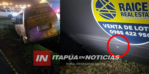 ROBO, BALACERA Y PERSECUCIÓN DESDE NATALIO HASTA LAS COLONIAS UNIDAS - Itapúa Noticias