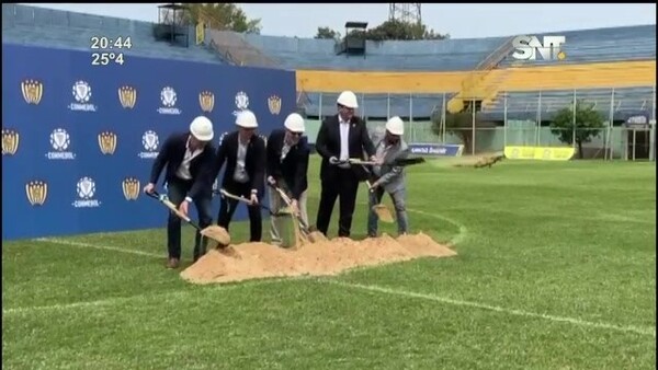 Palada inicial para el nuevo estadio de Luque - SNT