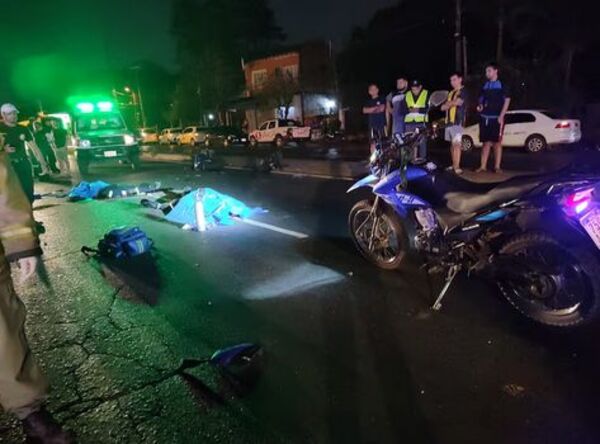 Ministerio Público imputa a los agentes de la Patrulla Caminera por la muerte de dos personas motoári