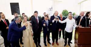 La Nación / Brindis de reapertura de la Embajada de Israel