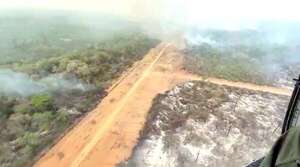 Incendios forestales: daños de nuevo siniestro y el de las semanas pasadas superan 200 mil hectáreas - Noticias del Chaco - ABC Color