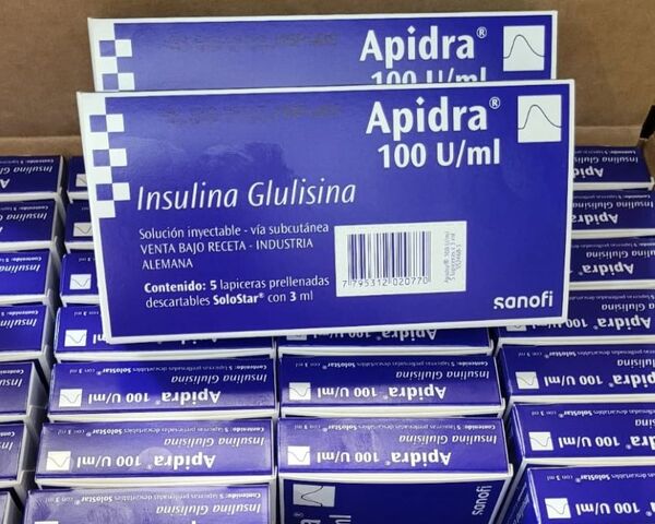 Salud garantiza la adquisición de 18.000 unidades de insulina ultrarrápida - .::Agencia IP::.