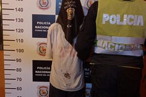 Detienen a buscado por hurto en taller