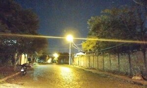 Reparan alumbrados en Franco