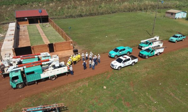 ANDE realizó el corte de 338 conexiones directas sin medidores en Alto Paraná