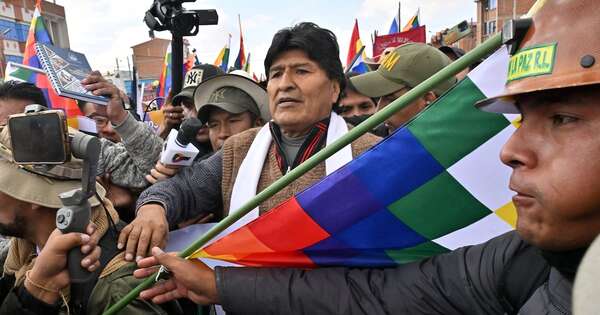 La Nación / Evo Morales continuará marcha contra el presidente Luis Arce