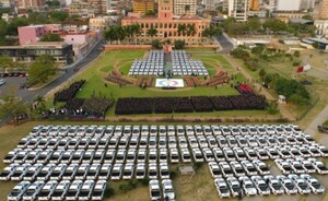 Policía refuerza flota de patrulleras, motocicletas y equipos 