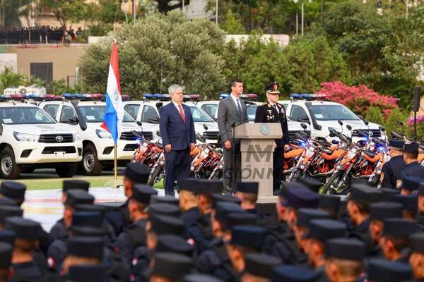 Feroz inversión para combatir al crimen: Peña he’i que se destinarán 500 millones de los verdes