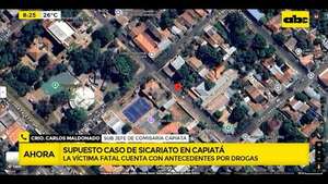 Sicariato en pleno centro de Capiatá: un hombre fue ultimado cerca de su casa  - ABC Noticias - ABC Color