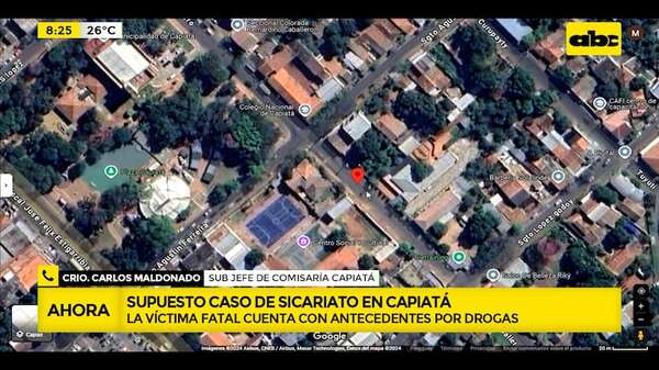 Sicariato en pleno centro de Capiatá: un hombre fue ultimado cerca de su casa - ABC Noticias - ABC Color