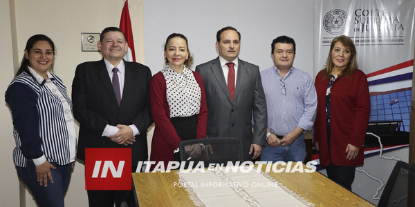 INTENDENTE DE TRINIDAD SE REUNIÓ CON EL PRESIDENTE DE INDERT PARA AVANZAR EN TITULACIONES - Itapúa Noticias
