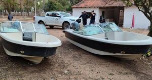 Diario HOY | Hallan en Paraguay lanchas hurtadas en Argentina