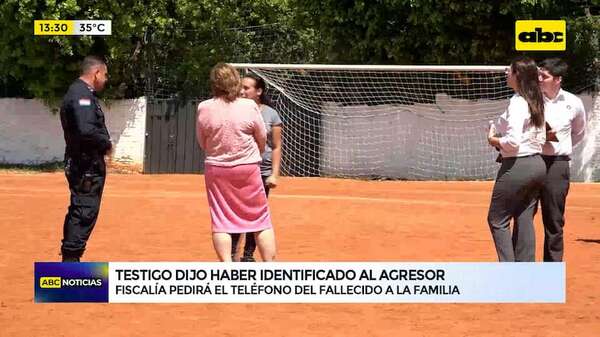 Testigo identificó al agresor de Ismael: Fiscalía pedirá el teléfono del fallecido a la familia - ABC Noticias - ABC Color