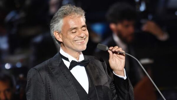 Andrea Bocelli contó por qué quedó ciego cuando era un niño