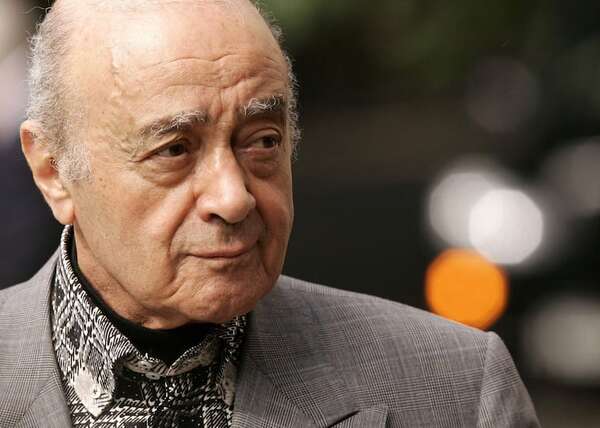 El fallecido magnate egipcio Mohamed Al Fayed es acusado de violación, reporta la BBC - Mundo - ABC Color