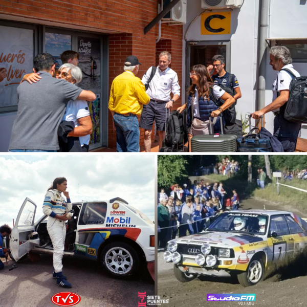 MICHÈLE MOUTON YA ESTÁ EN ENCARNACIÓN: LA LEYENDA DEL RALLY SUPERVISA LA SEGURIDAD DEL EVENTO - TVS