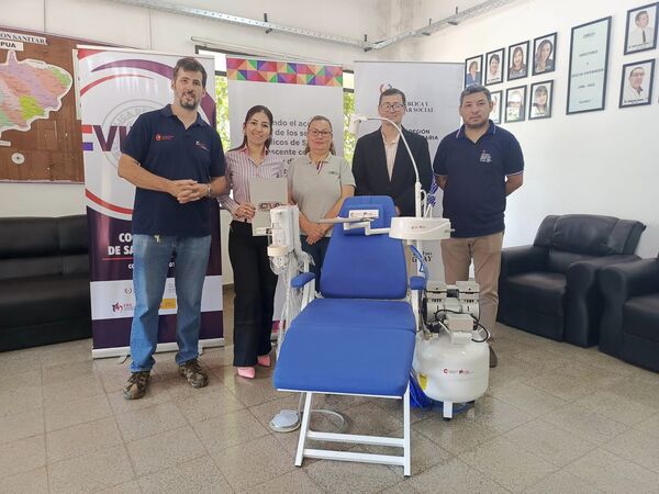 NUEVO SILLÓN ODONTOLÓGICO PORTÁTIL FORTALECERÁ LA ATENCIÓN A LOS PUEBLOS INDÍGENAS DE ITAPÚA - Itapúa Noticias