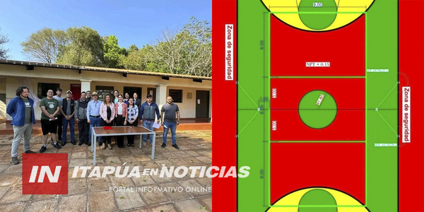 INAUGURAN PISTA DEPORTIVA EN EL COLEGIO NACIONAL DE PUERTO SAMUHÚ: UN SUEÑO HECHO REALIDAD - Itapúa Noticias