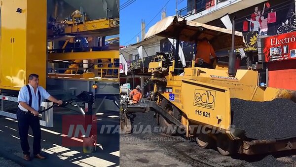 “UN SERVICIO MÁS PARA FUNDIR”: A YD SE LE OCURRIÓ FABRICAR ASFALTO - Itapúa Noticias