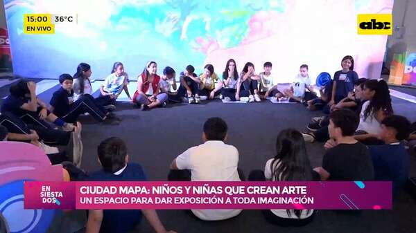 Ciudad Mapa 2024: un espacio pensado para que niños y niñas puedan crean arte - Ensiestados - ABC Color