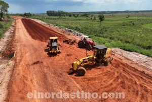 Obra del Corredor Norte registra avance de más del setenta por ciento, en beneficio de comunidades de Concepción y San Pedro - El Nordestino