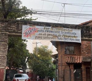 ¡El que avisa amigo es!: Vecinos prohiben entradas a conductores de plataformas