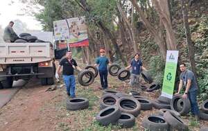 Sacan de circulación más de 30.000 cubiertas en desuso - ABC en el Este - ABC Color
