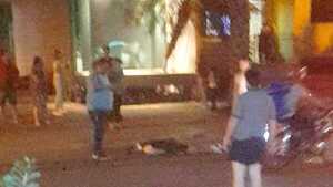 Balean a una persona en pleno centro de Encarnación