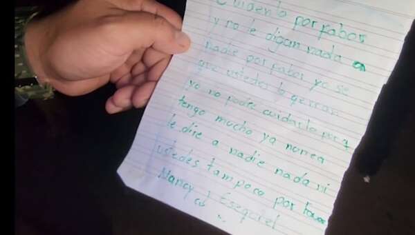 Un bebé es abandonado con una carta en el patio de una iglesia evangélica de Caaguazú - Policiales - ABC Color