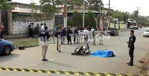 Video muestra momento del sicariato, muy cerca de otros transeúntes en Capiatá – Diario TNPRESS