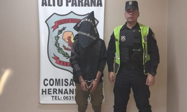 Detienen a malviviente tras asalto a bolt en Hernandarias