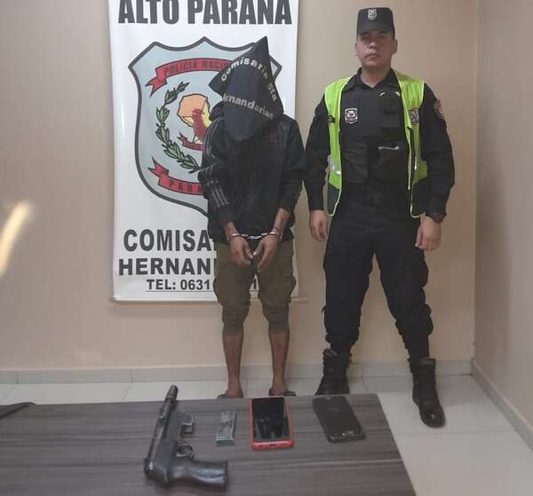 Tenía libertad condicional, intentó asaltar a un conductor de Bolt y fue detenido - ABC en el Este - ABC Color